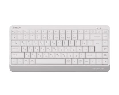 Беспроводная клавиатура Fstyler, Bluetooth / 2,4 ГГц, белая A4Tech FBK11