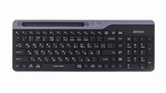Клавіатура бездротова Fstyler, Bluetooth / 2.4 ГГц, чорний A4Tech