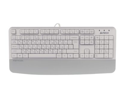 Проводная клавиатура Fstyler, USB A4Tech FK20, белая