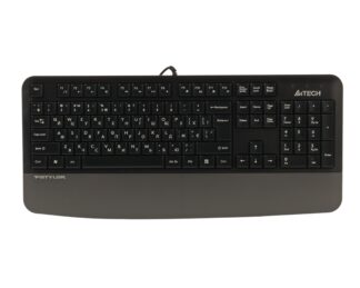 Клавіатура дротова Fstyler, USB A4Tech FK20 сірий