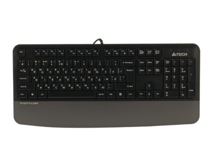 Клавіатура дротова Fstyler, USB A4Tech FK20 сірий