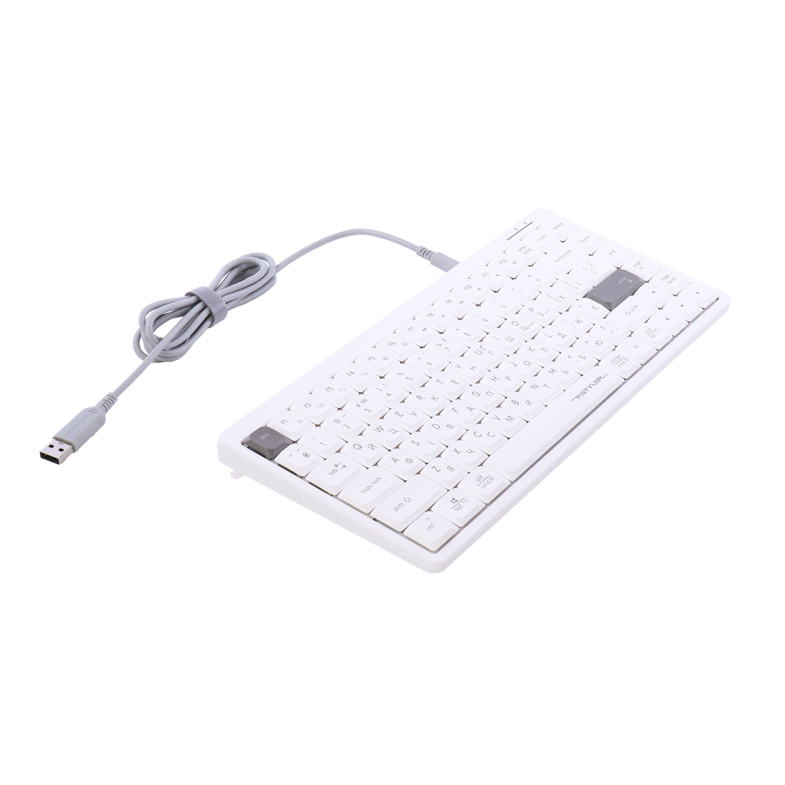 Клавіатура дротова з ножичним перемикачем Fstyler, USB A4Tech FX53 — фото 6