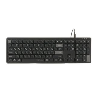 Клавіатура дротова з ножичним перемикачем Fstyler, USB A4Tech FX55