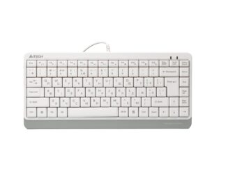 Клавіатура Fstyler Compact Size, USB A4Tech FK11 USB білий