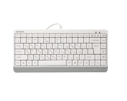 Клавіатура Fstyler Compact Size, USB A4Tech FK11 USB білий