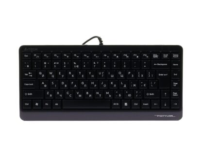 Клавіатура Fstyler Compact Size, USB A4Tech FK11 USB сірий