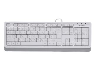 Клавіатура Fstyler Sleek Media Comfort, USB, білий A4Tech FK10