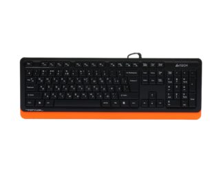 Клавіатура Fstyler Sleek MMedia Comfort, USB, помаранчевий A4Tech