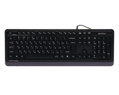 Клавіатура Fstyler Sleek MMedia Comfort, USB, сірий A4Tech FK10