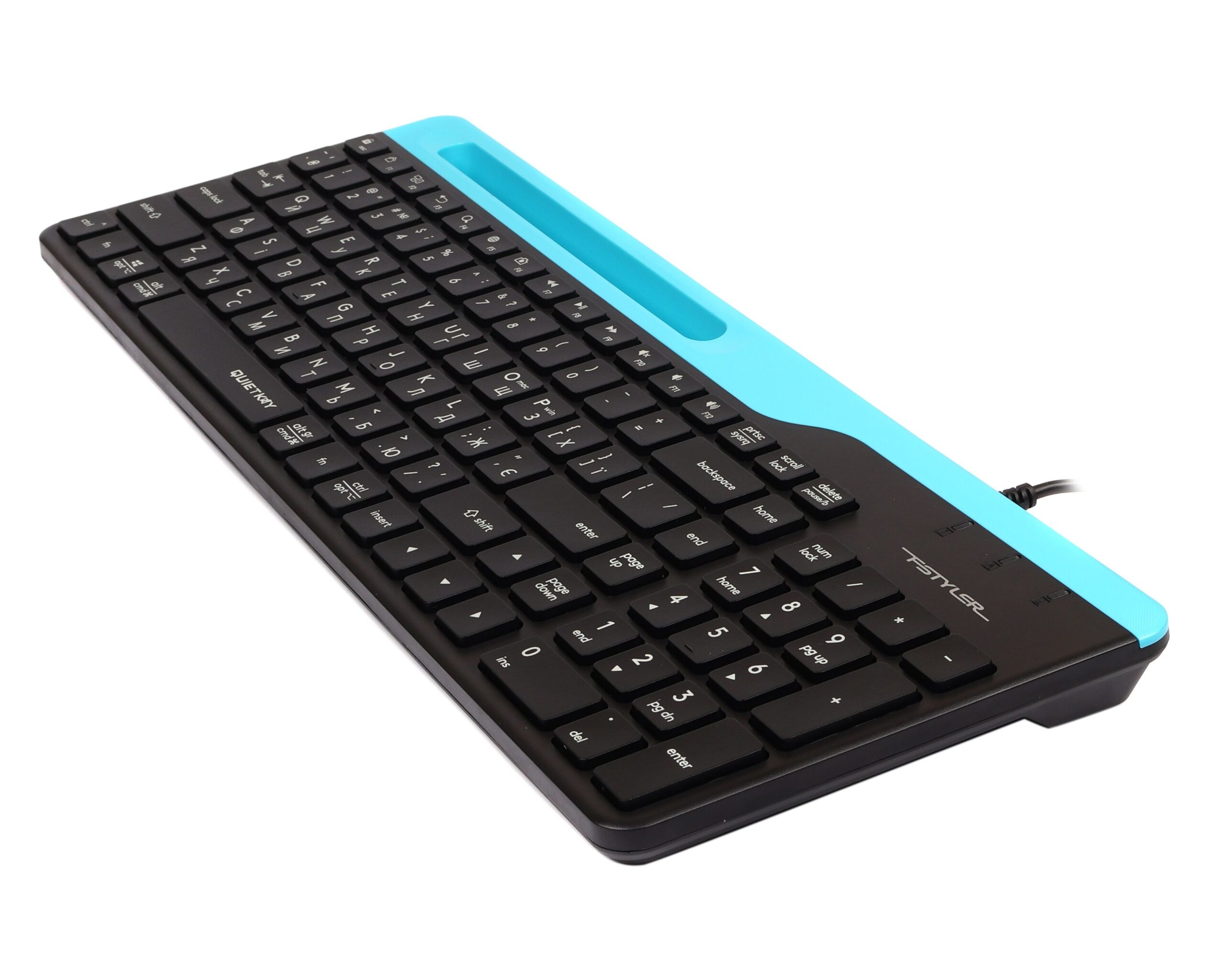 Клавіатура Fstyler, USB, чорний A4Tech FK25 — фото 3