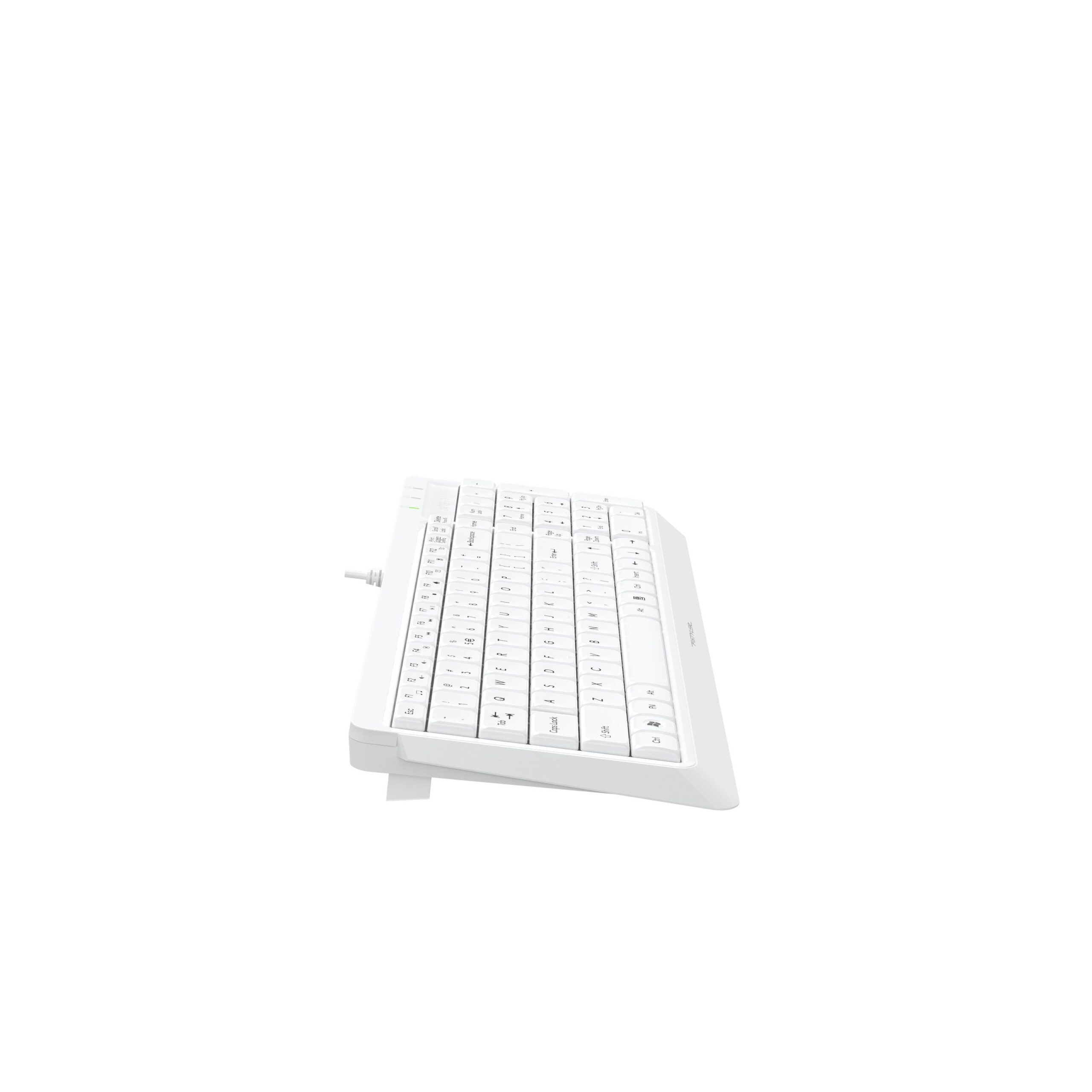 Клавіатура Fstyler Wired Keyboard USB, білий A4Tech FK15 — фото 8