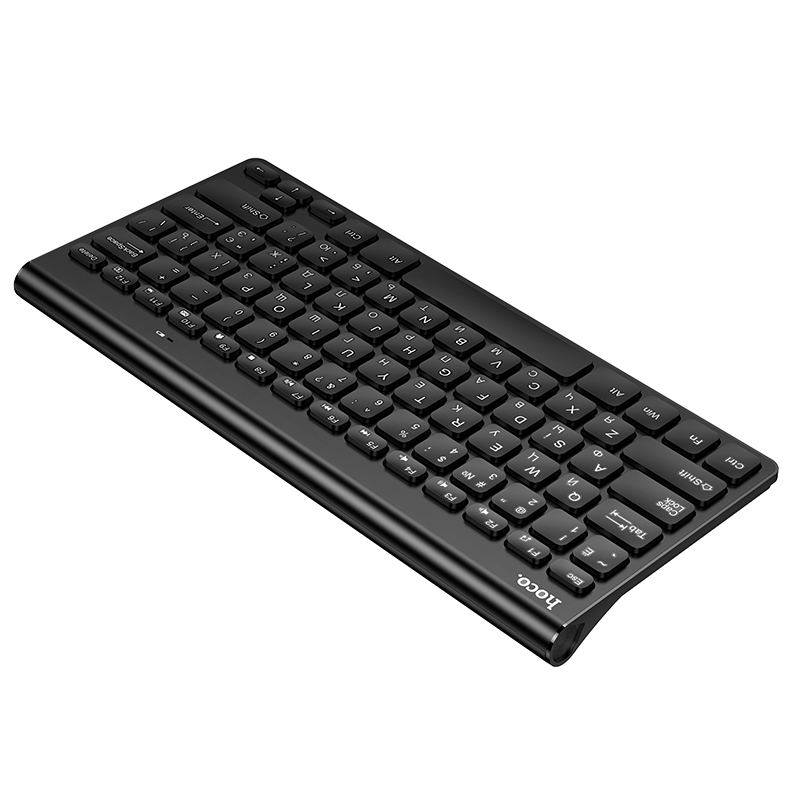 Клавіатура HOCO GM70 Dragon 2.4G wireless mini keyboard(Ukrainian version) Black — фото 6