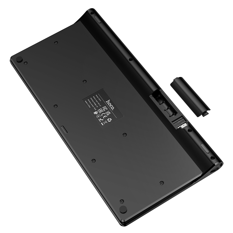 Клавіатура HOCO GM70 Dragon 2.4G wireless mini keyboard(Ukrainian version) Black — фото 7