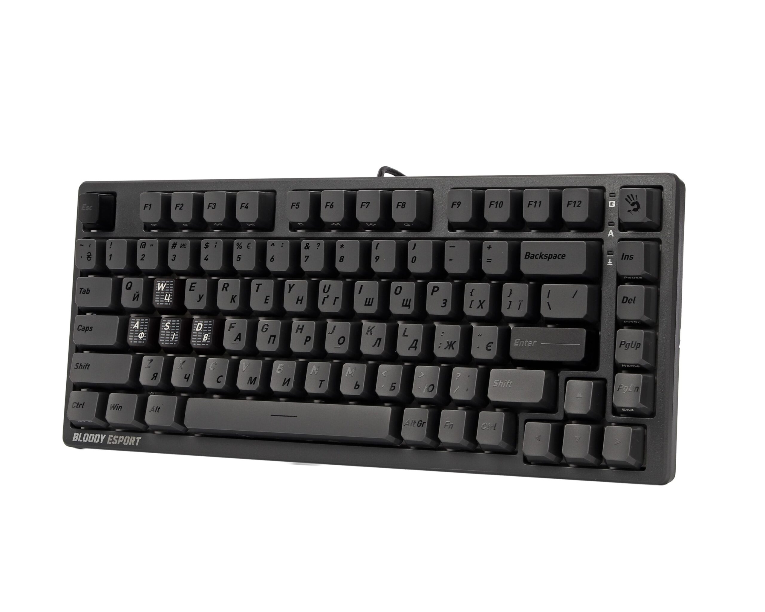 Клавіатура магнітна ігрова, USB, RGB підсвічування, Magnetic Switch — фото 2