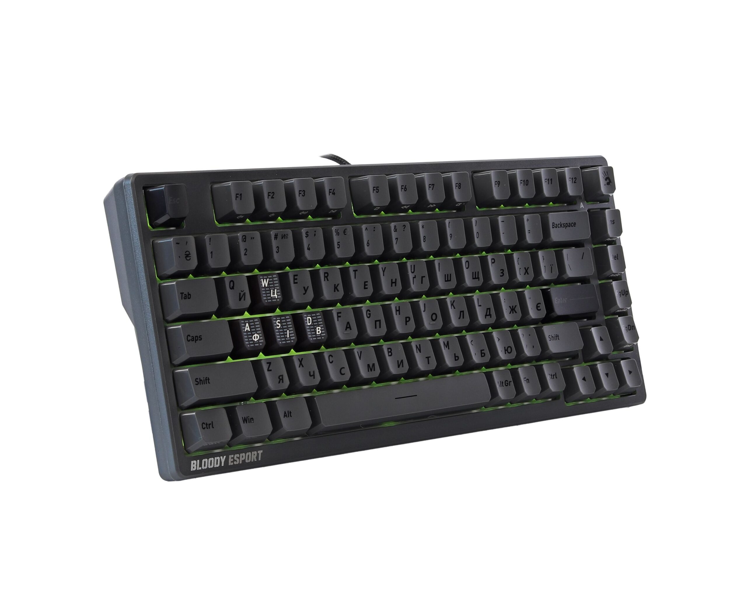 Клавіатура магнітна ігрова, USB, RGB підсвічування, Magnetic Switch — фото 3