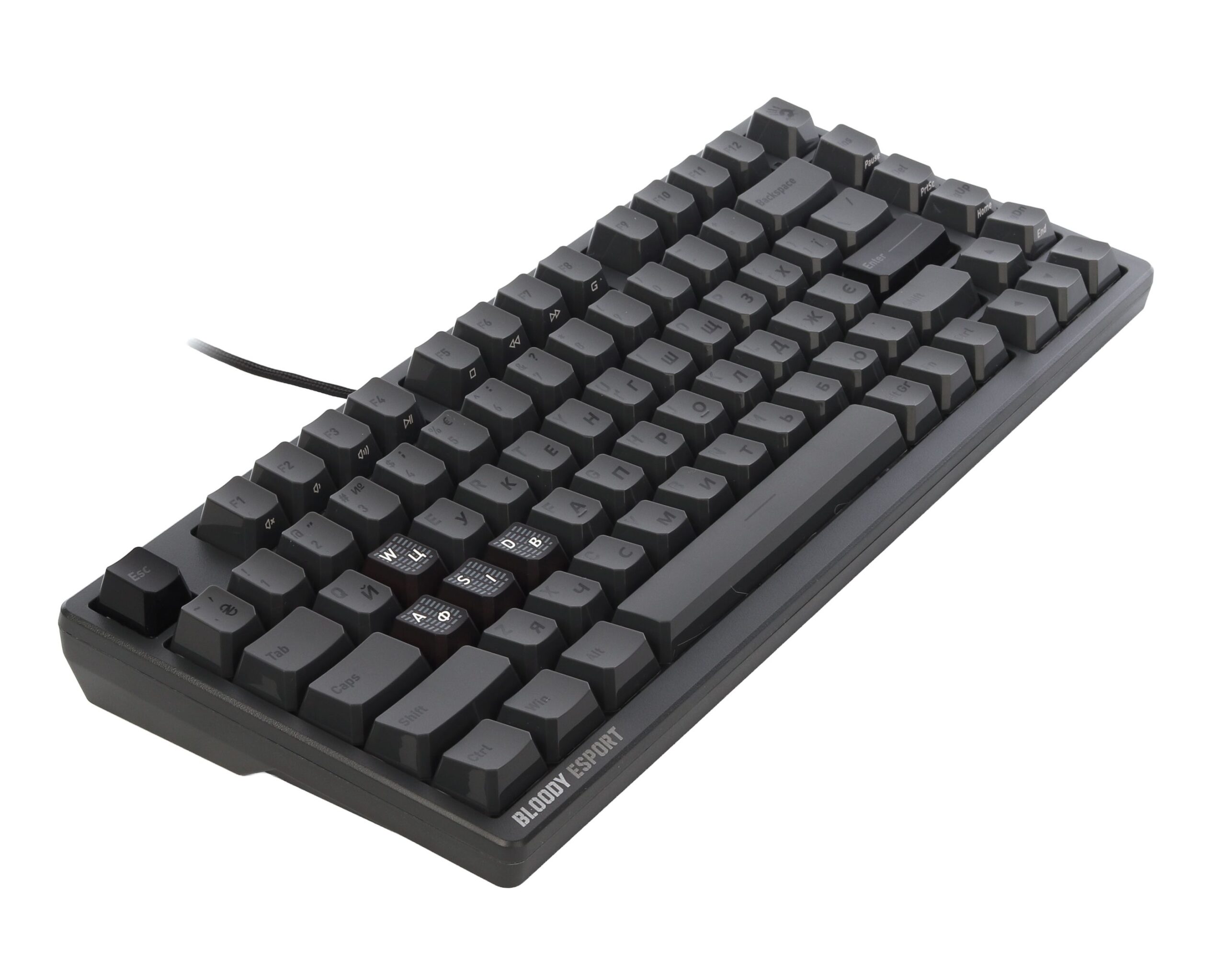 Клавіатура магнітна ігрова, USB, RGB підсвічування, Magnetic Switch — фото 6