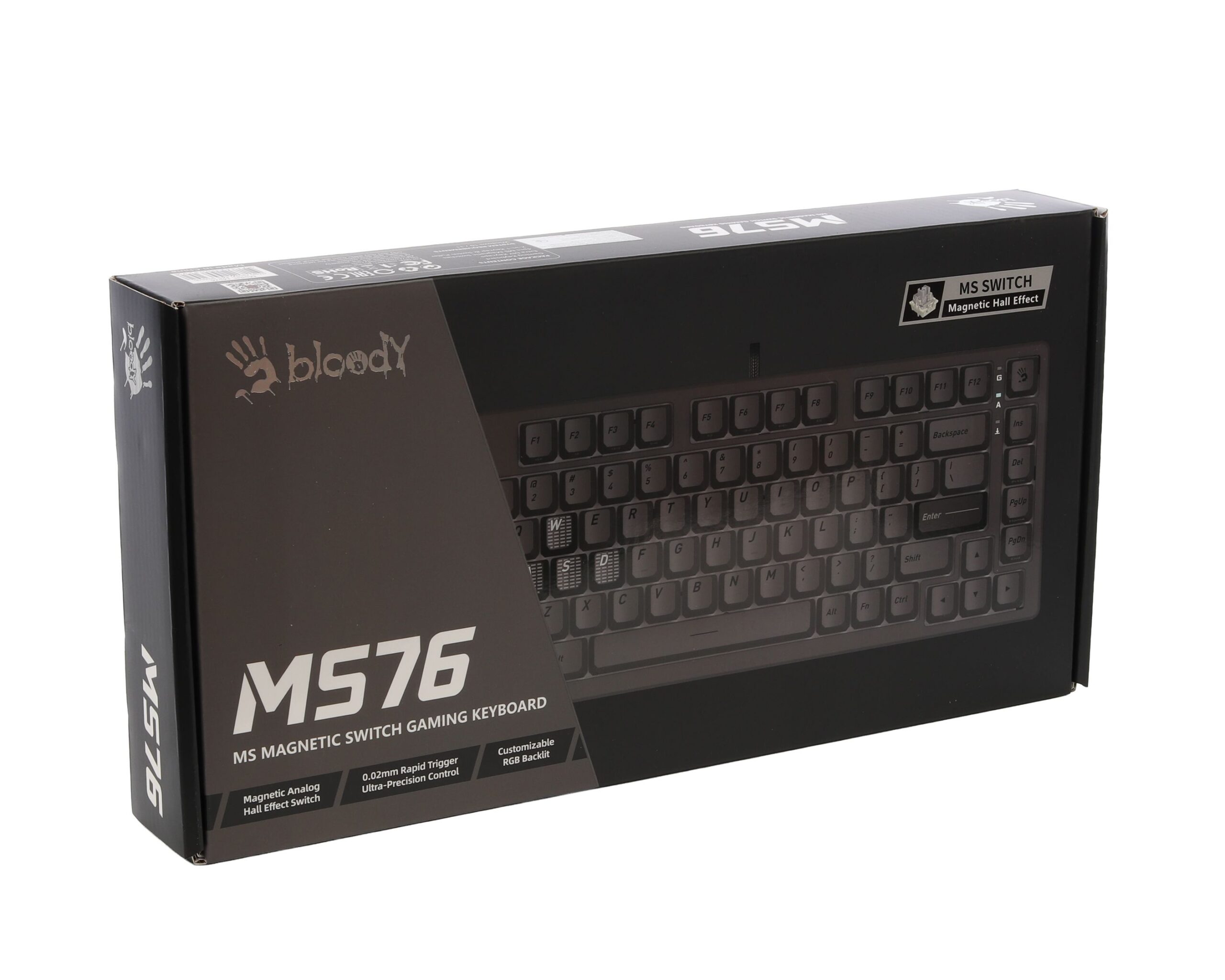 Клавіатура магнітна ігрова, USB, RGB підсвічування, Magnetic Switch — фото 8