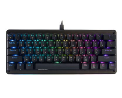 Клавіатура механічна ігрова 60%, RGB підсвічування, USB Cougar Puri