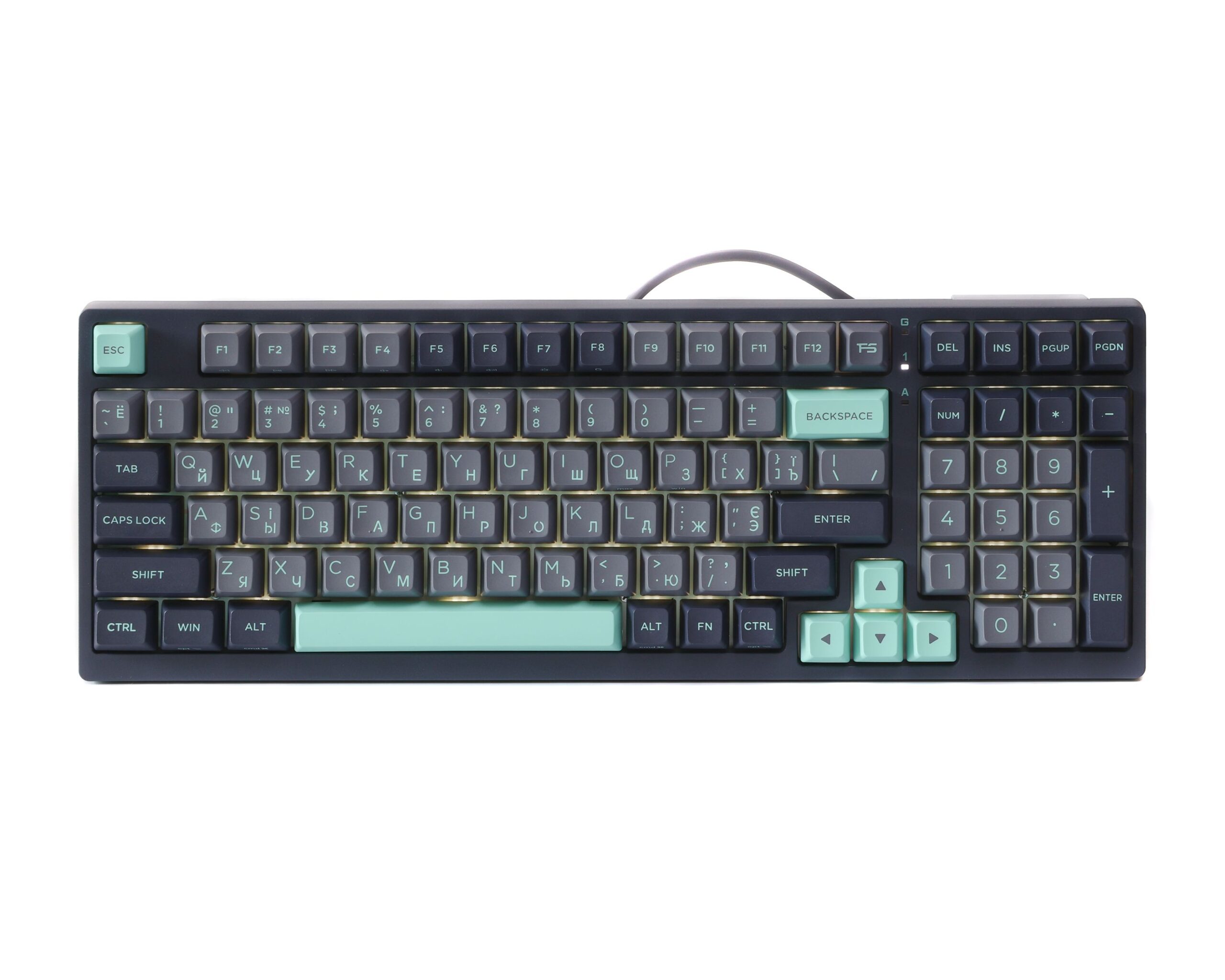 Клавіатура механічна ігрова, USB, FS Switches, сірий A4Tech FS300