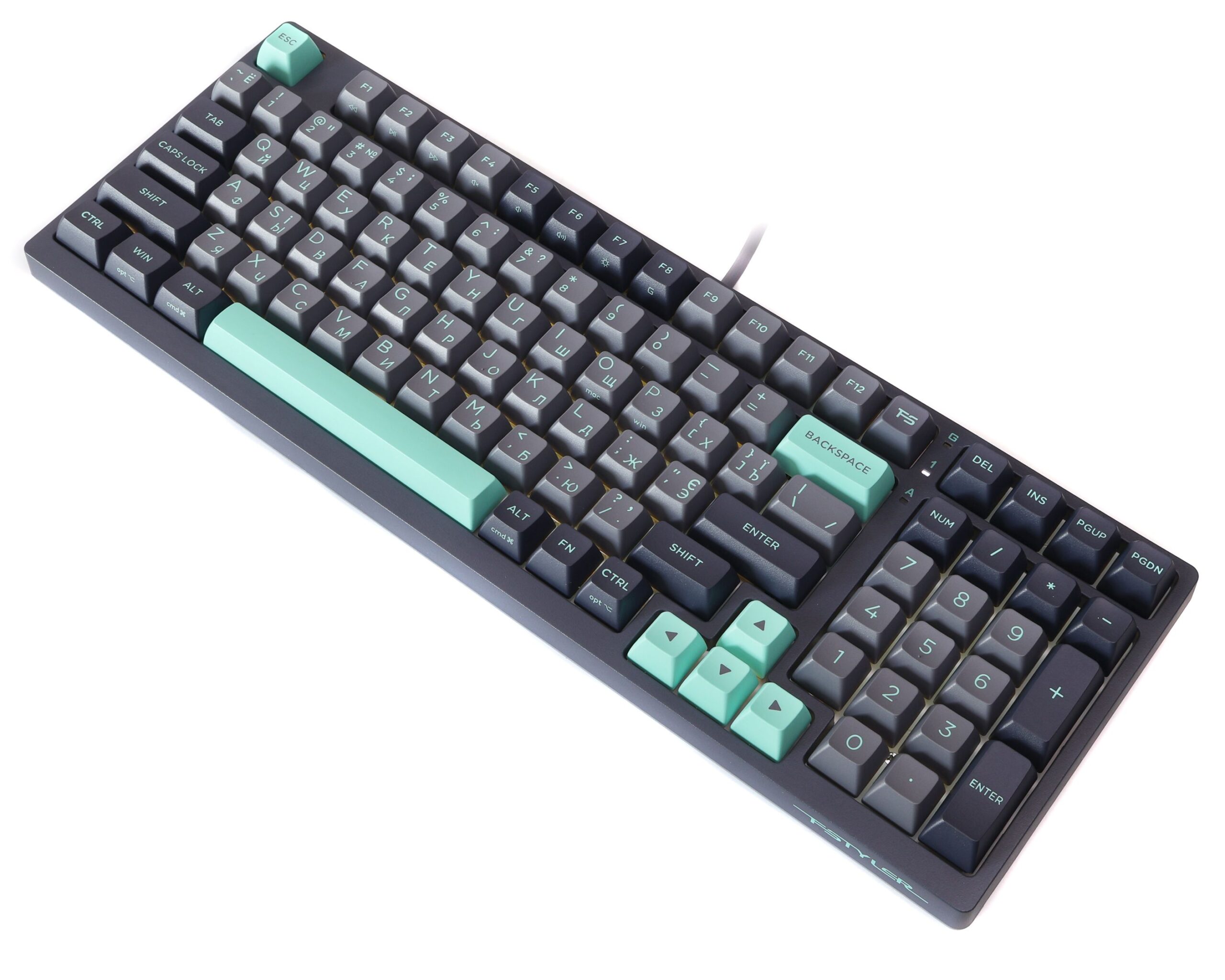 Клавіатура механічна ігрова, USB, FS Switches, сірий A4Tech FS300 — фото 2