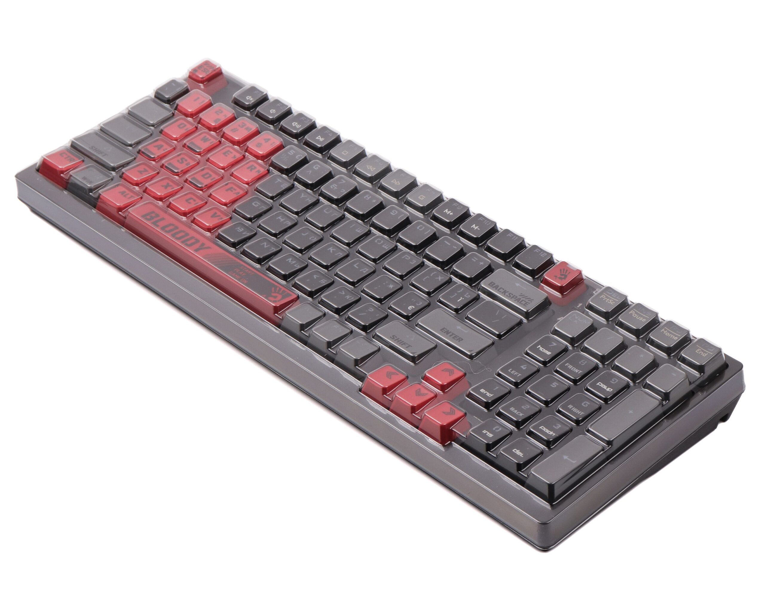 Клавіатура механічна ігрова, USB, RGB підсвічування, Blms Red Plus — фото 3