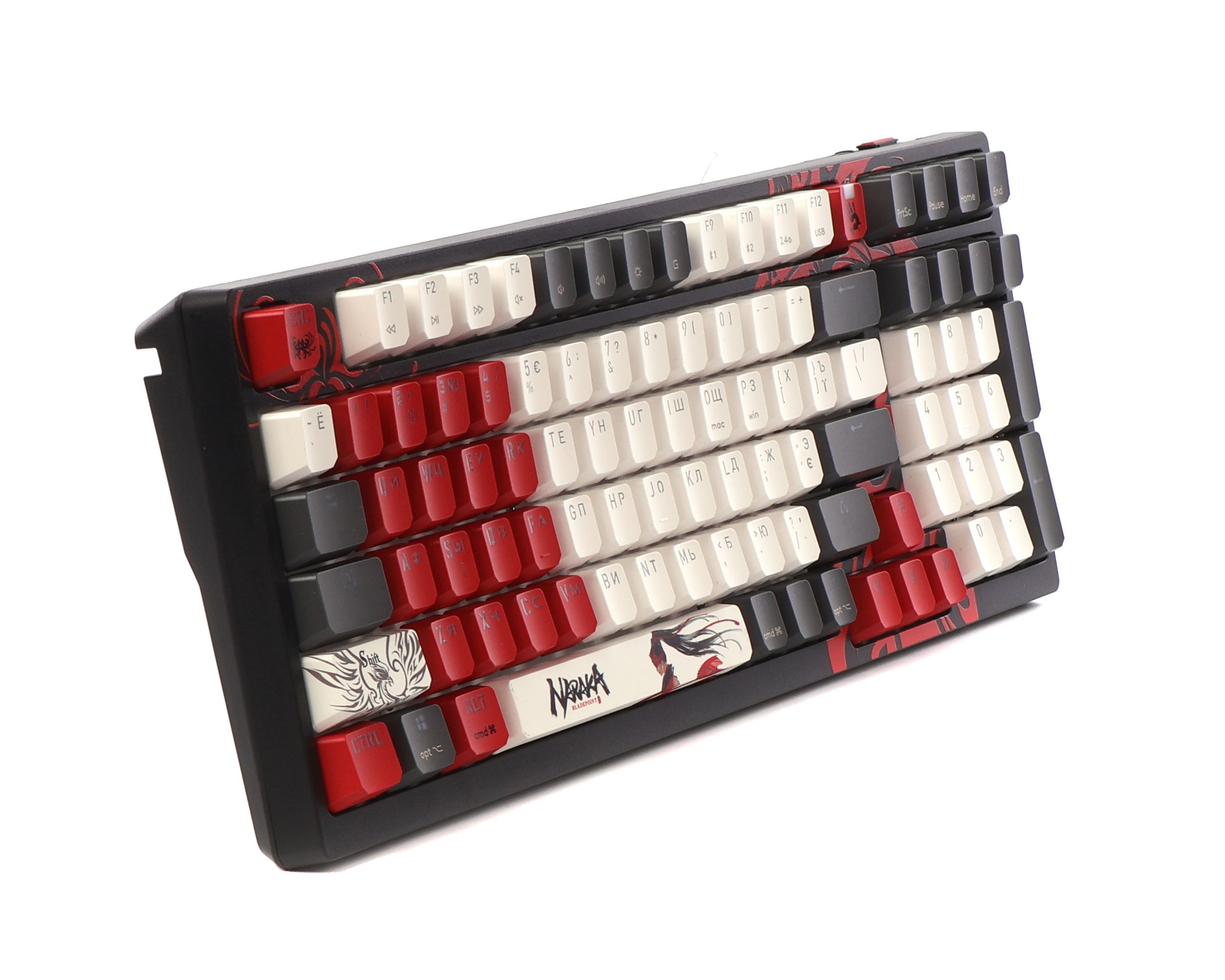Клавіатура механічна ігрова, USB, RGB підсвічування, Blms Red Plus — фото 4