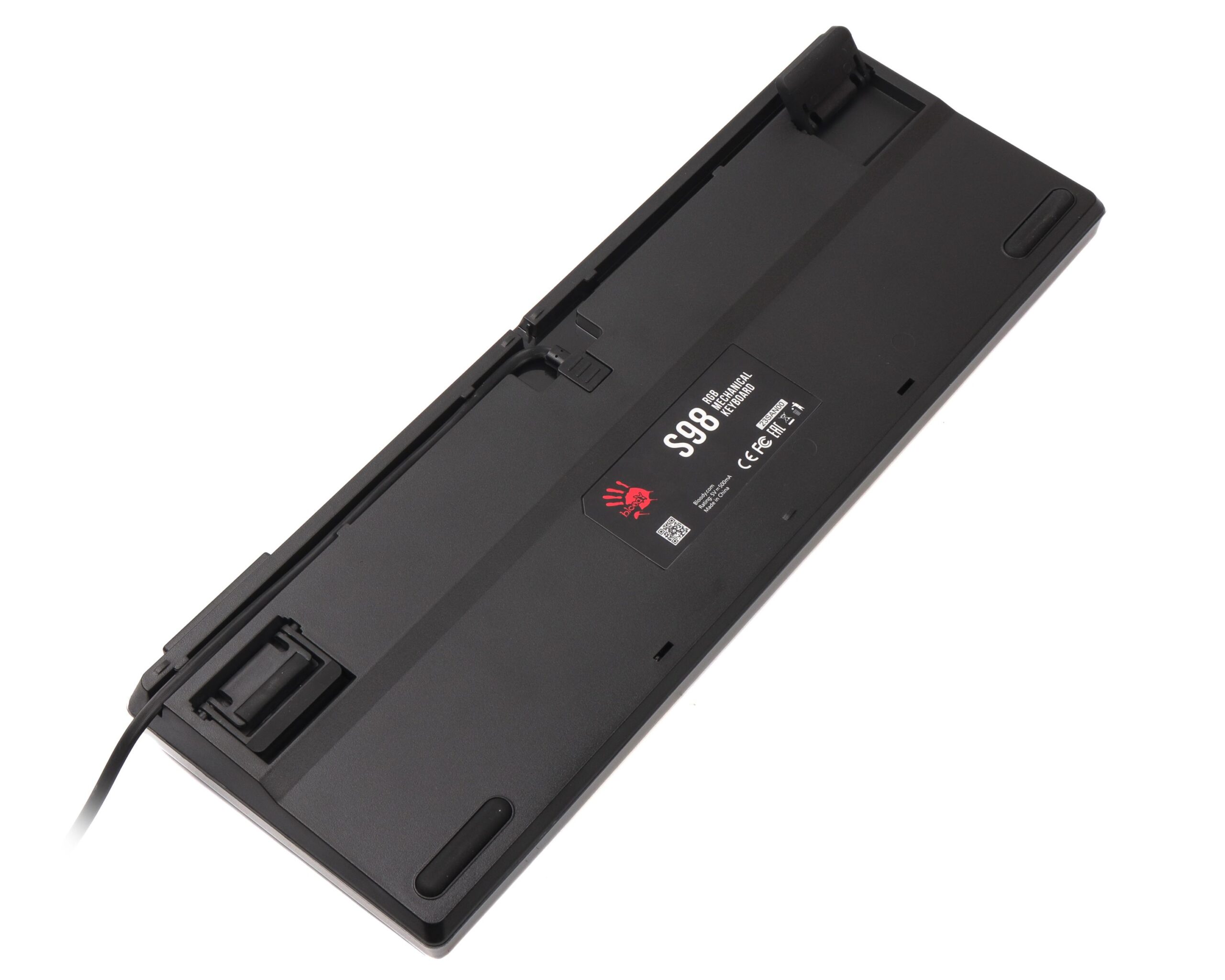 Клавіатура механічна ігрова, USB, RGB підсвічування, Blms Red Plus — фото 4