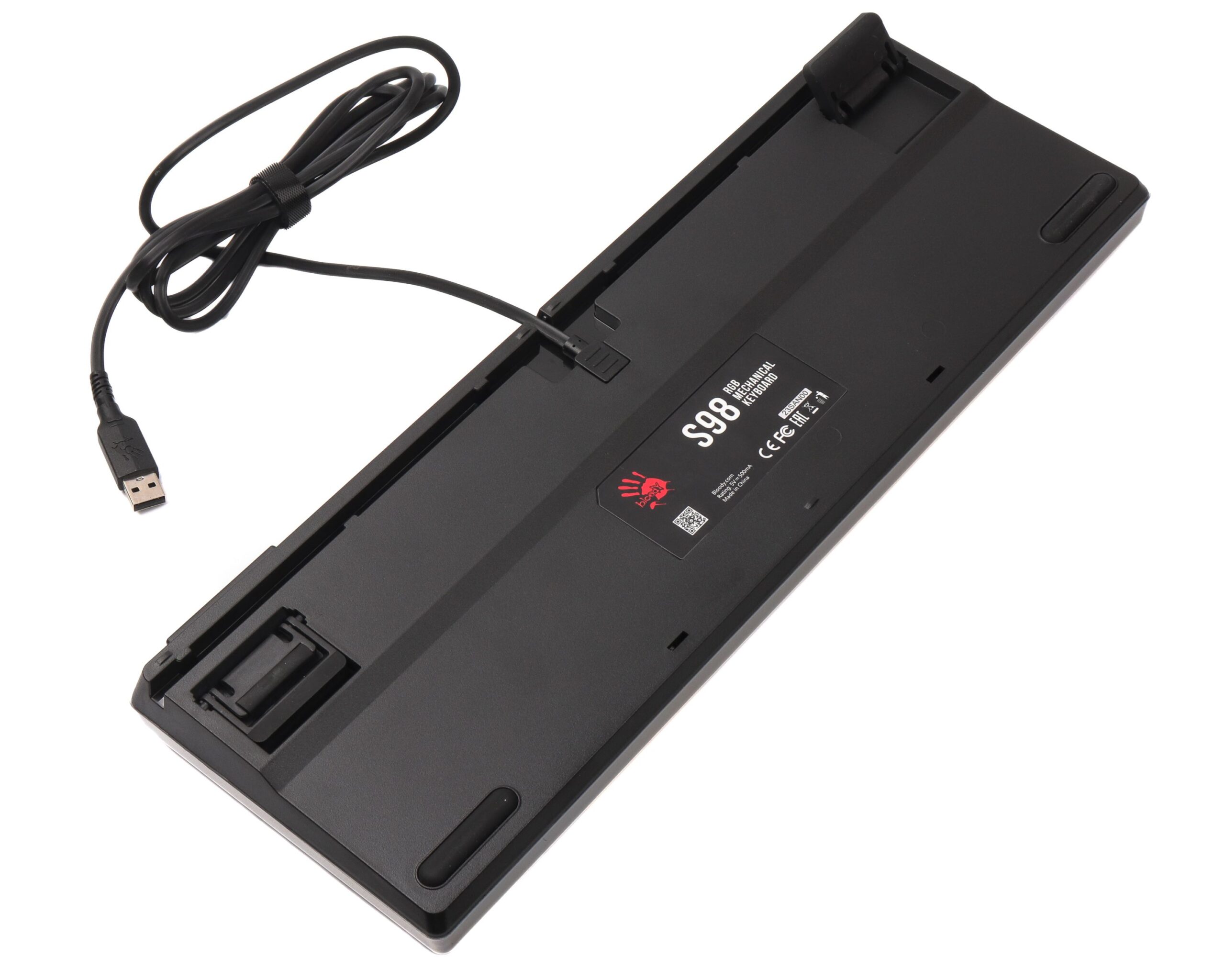 Клавіатура механічна ігрова, USB, RGB підсвічування, Blms Red Plus — фото 5