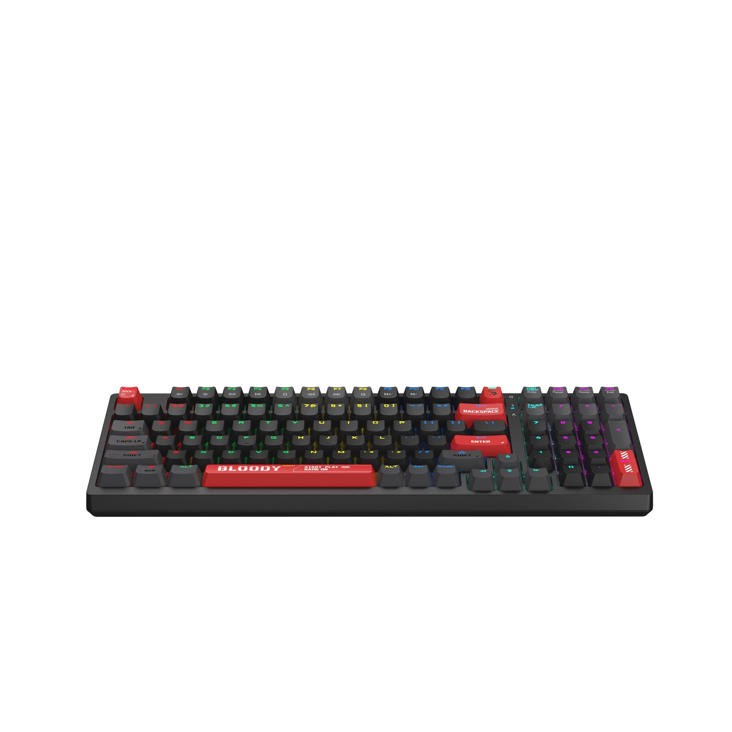Клавіатура механічна ігрова, USB, RGB підсвічування, Blms Red Plus — фото 5