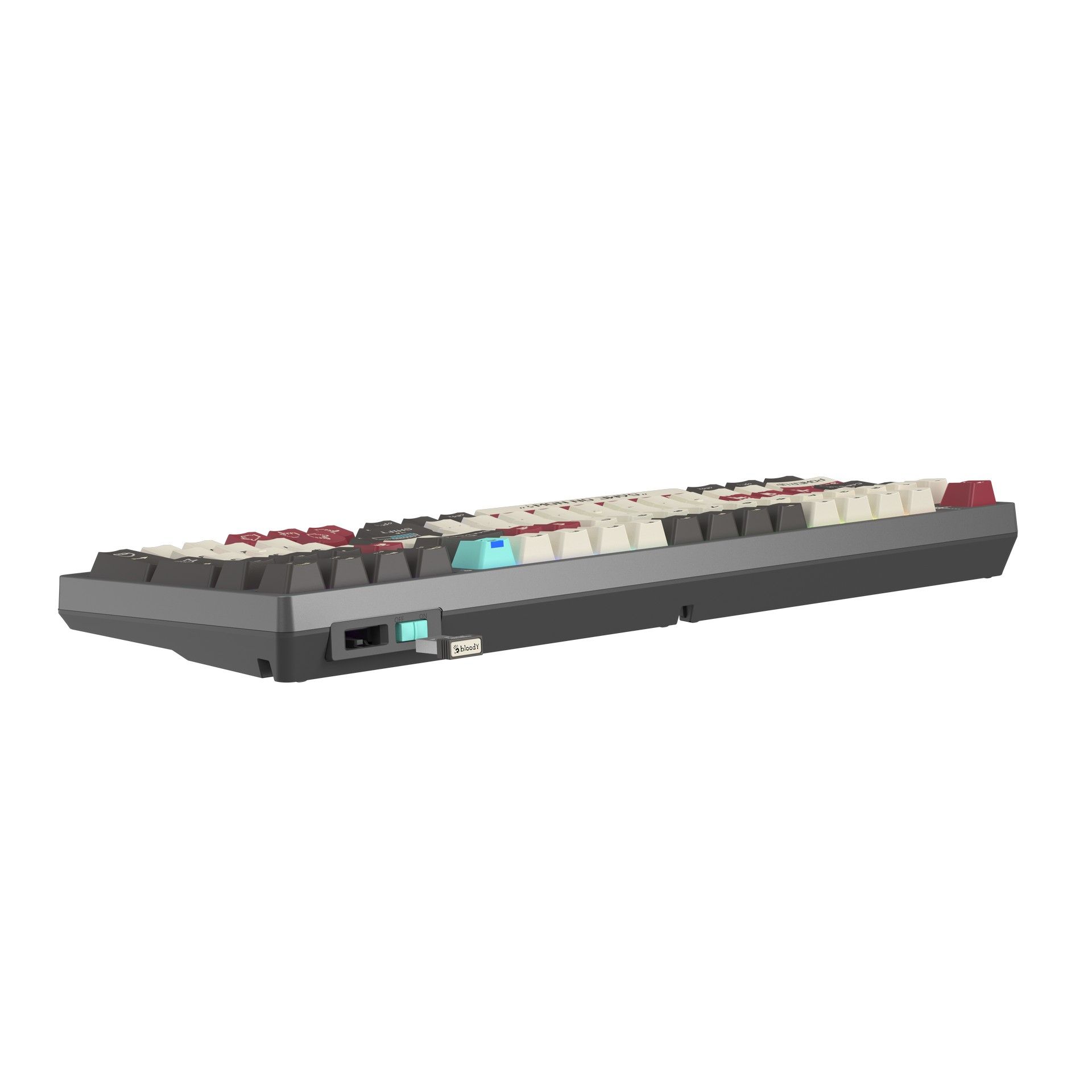 Клавіатура механічна ігрова, USB, RGB підсвічування, Blms Red Plus — фото 7