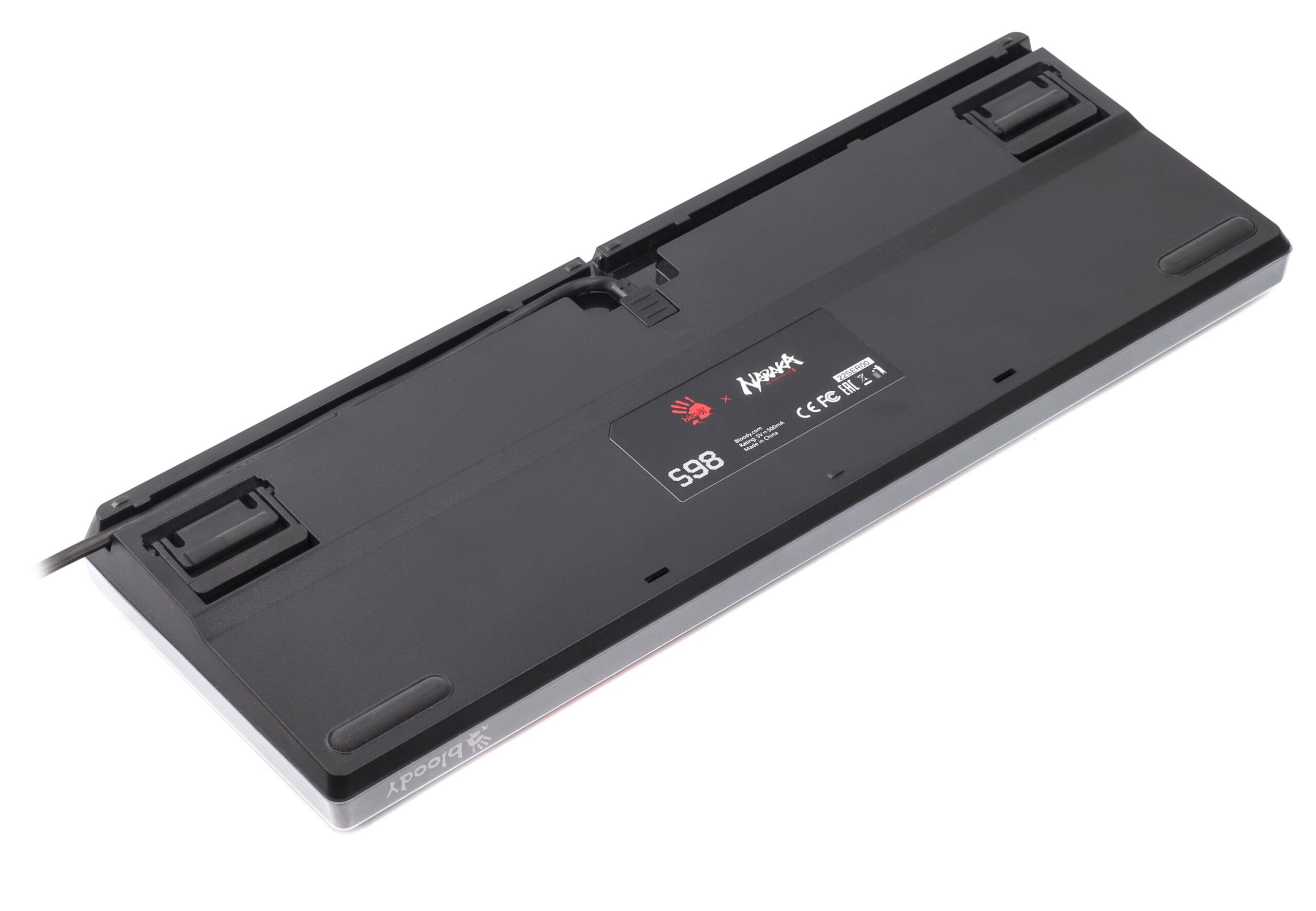 Клавіатура механічна ігрова, USB, RGB підсвічування, Blms Red Plus — фото 7