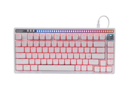 Клавіатура оптична ігрова, USB, RGB підсвічування, Alpha Optical