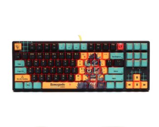 Клавіатура оптична ігрова, USB, RGB підсвічування, Alpha Optical