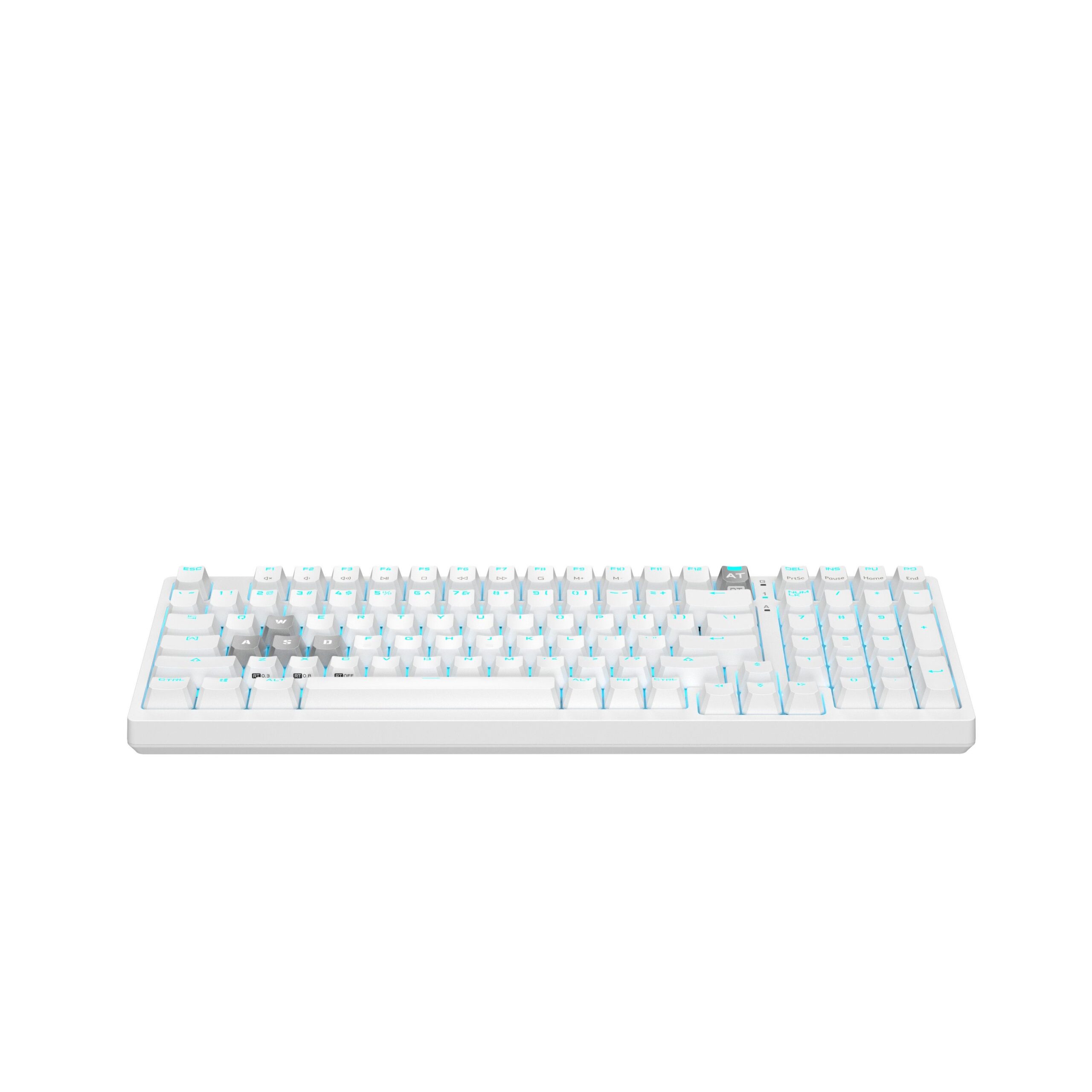 Клавіатура оптична ігрова, USB, RGB підсвічування, Alpha Optical — фото 3