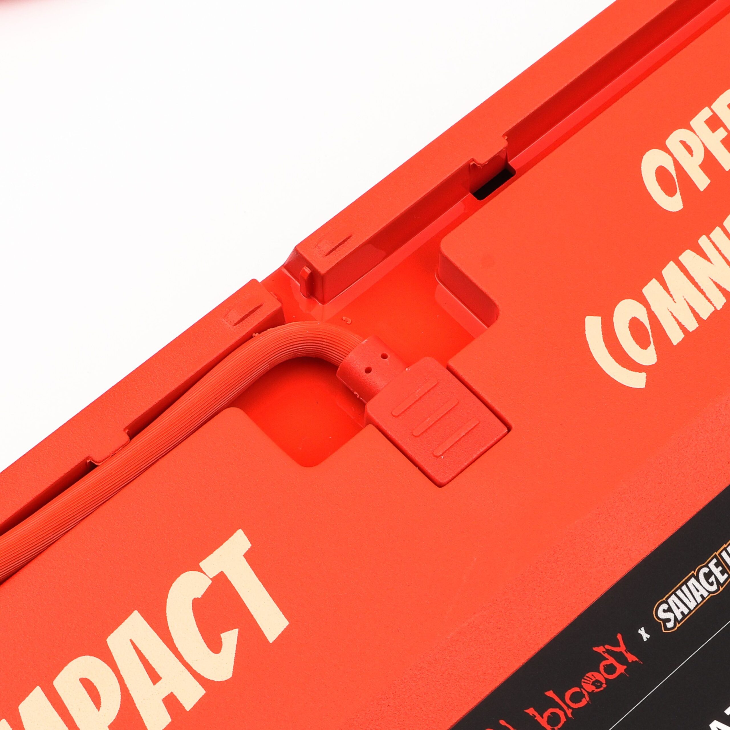 Клавіатура оптична ігрова, USB, RGB підсвічування, Alpha Optical — фото 5
