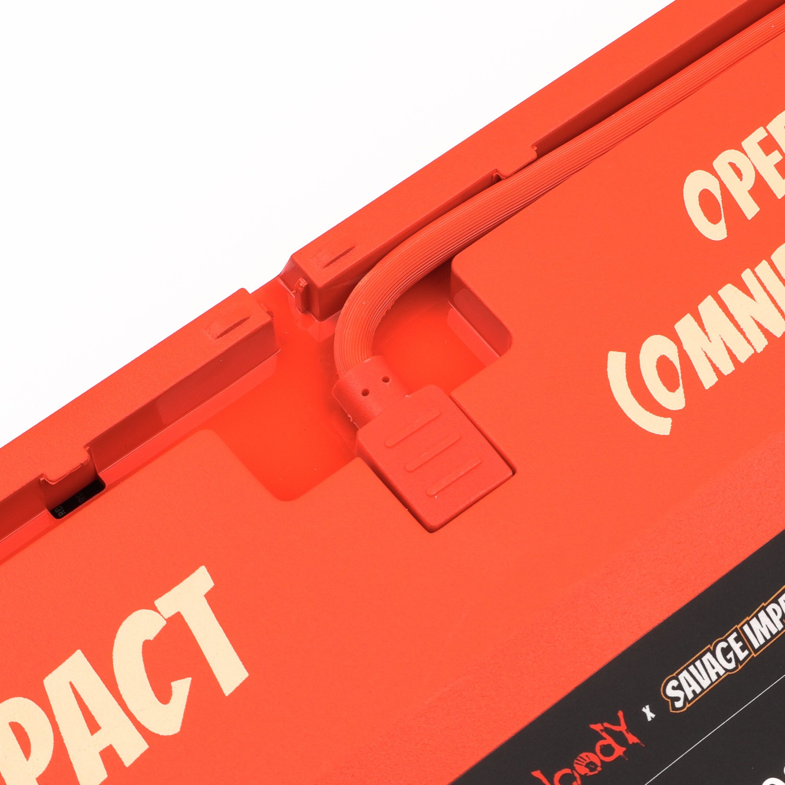 Клавіатура оптична ігрова, USB, RGB підсвічування, Alpha Optical — фото 7