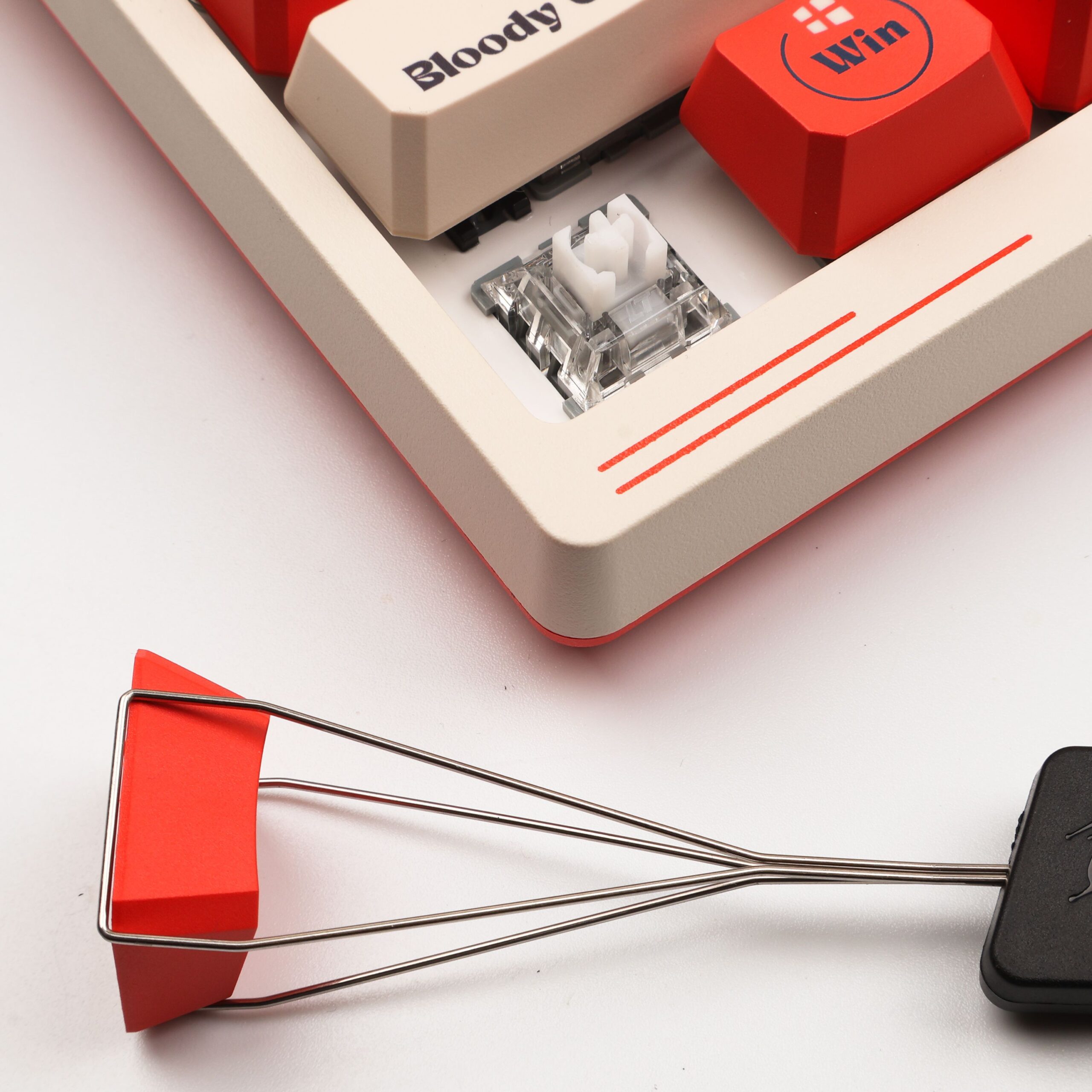 Клавіатура оптична ігрова, USB, RGB підсвічування, Alpha Optical — фото 9