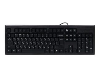 Клавіатура PS/2, X-slim, Comfort Key A4Tech KR-83 PS/2 чорний