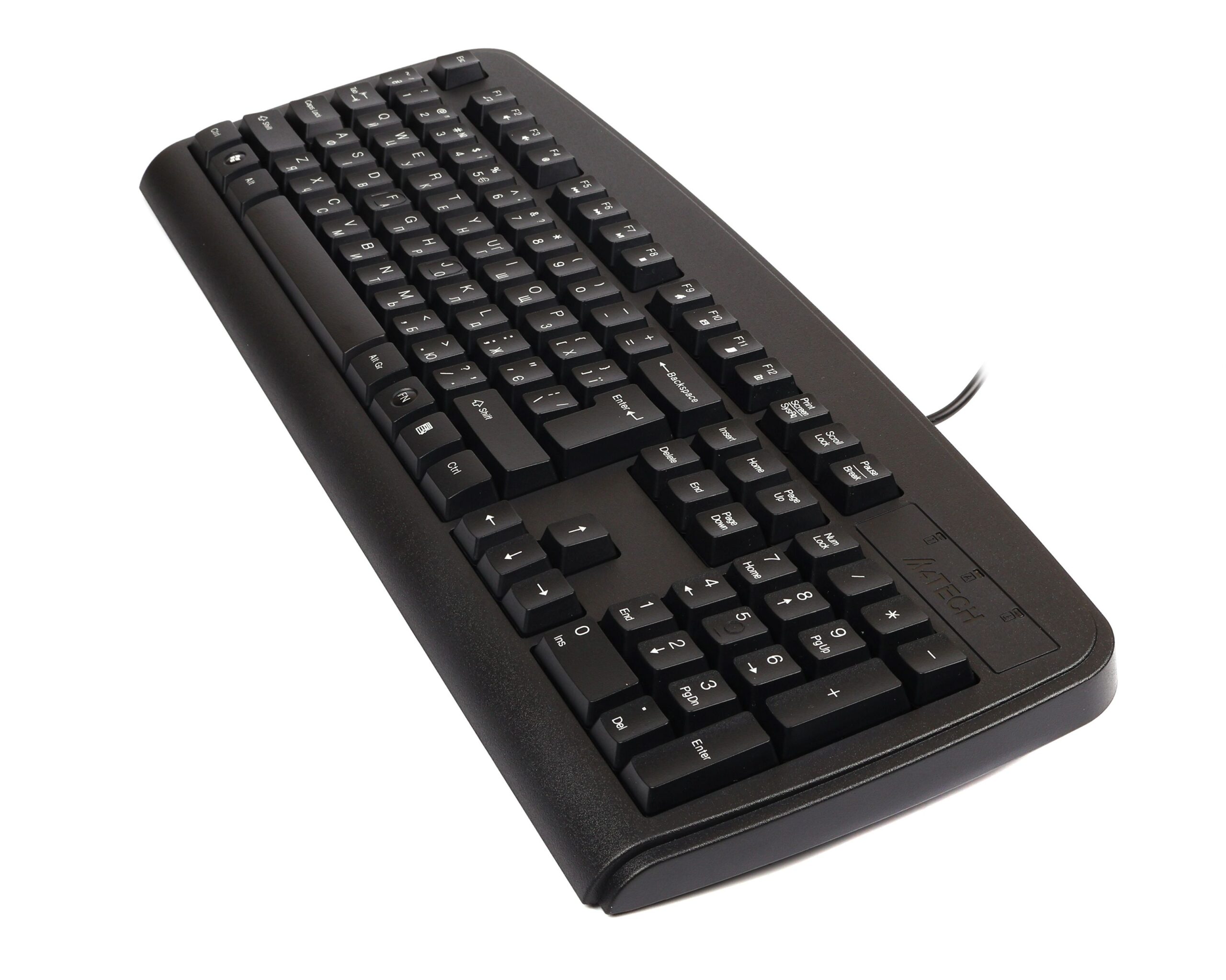 Клавіатура USB, чорний A4Tech KB-720 USB — фото 3