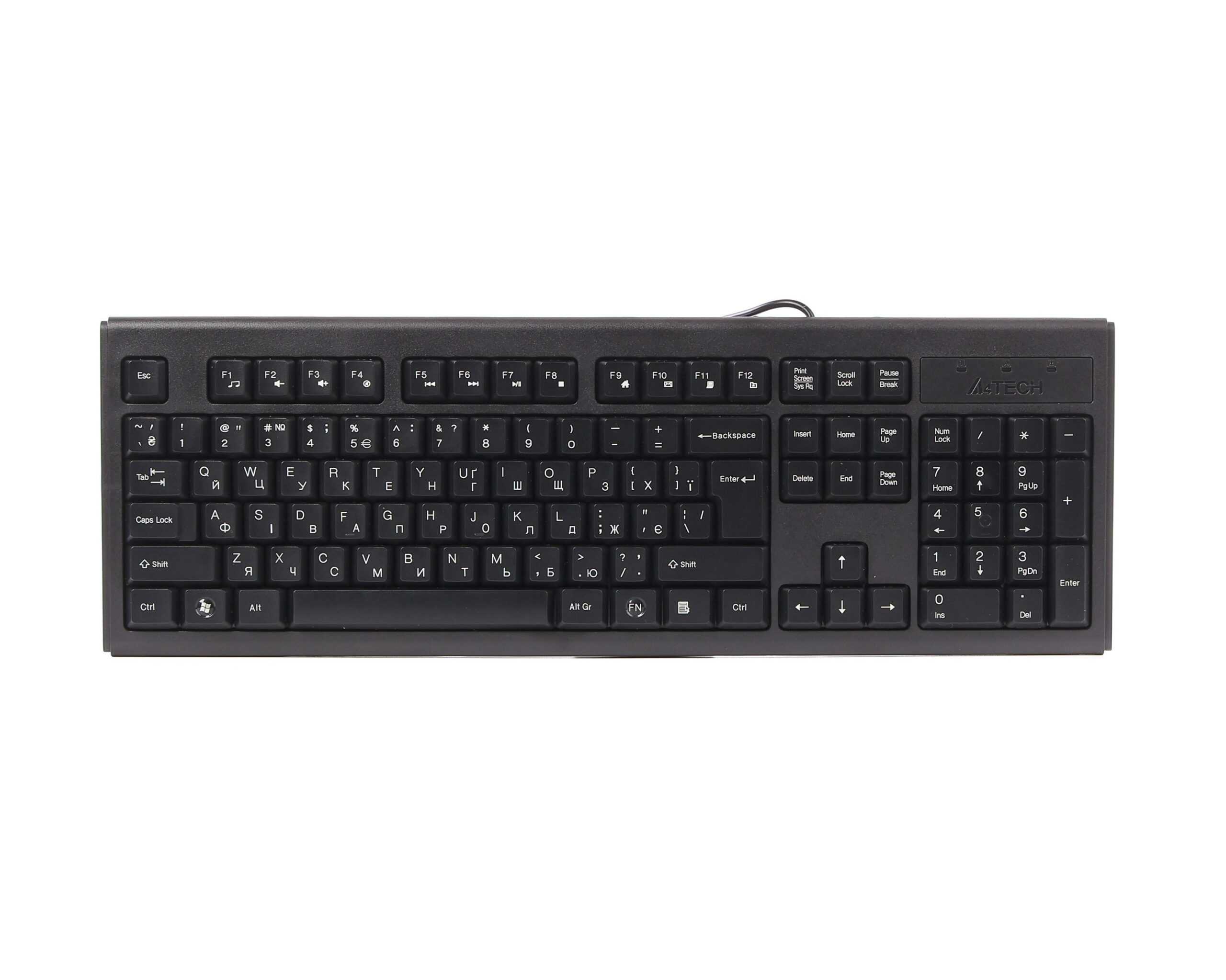 Клавіатура USB, чорний A4Tech KM-720 USB