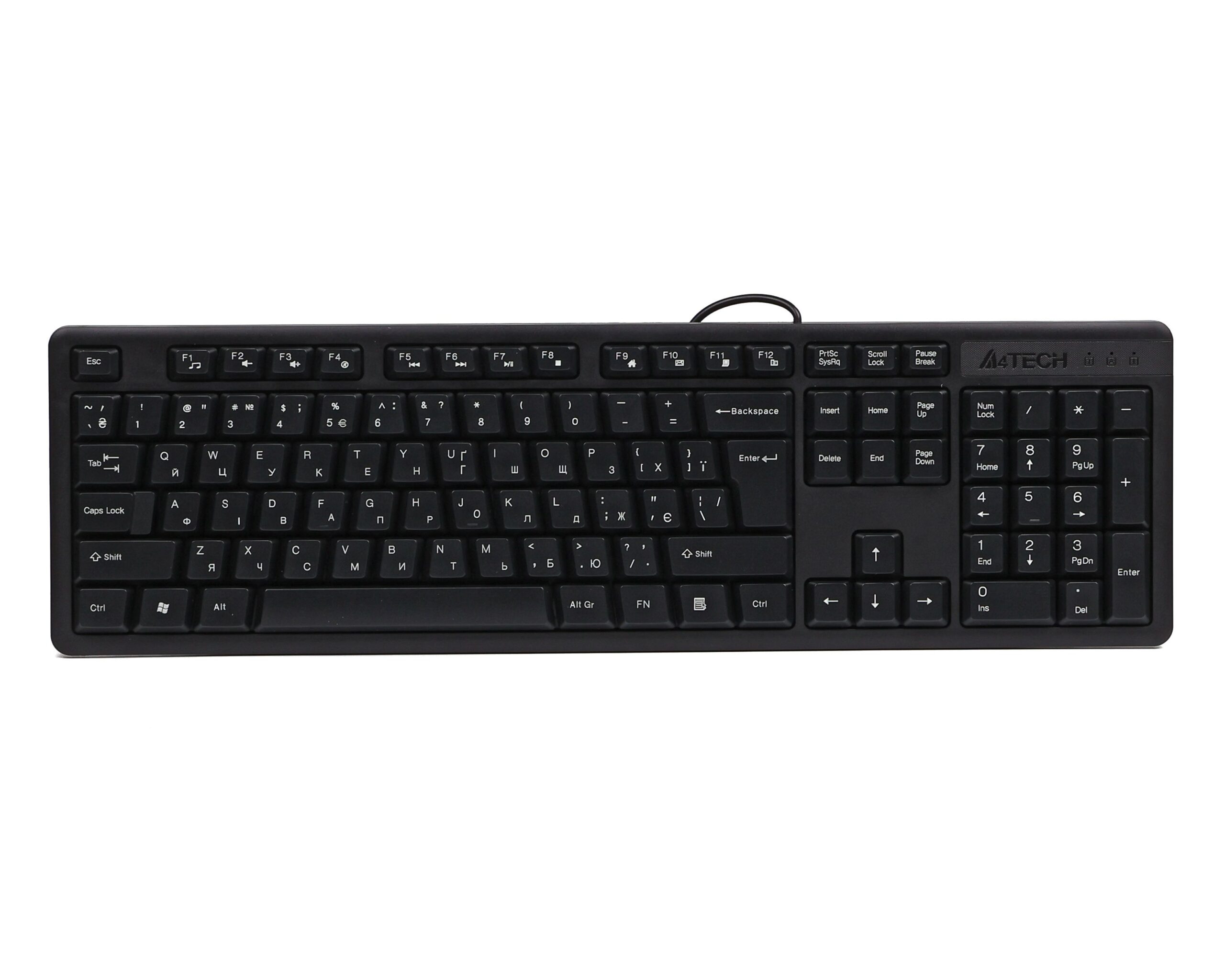 Клавіатура USB, Comfort Key A4Tech KKS-3 USB чорний