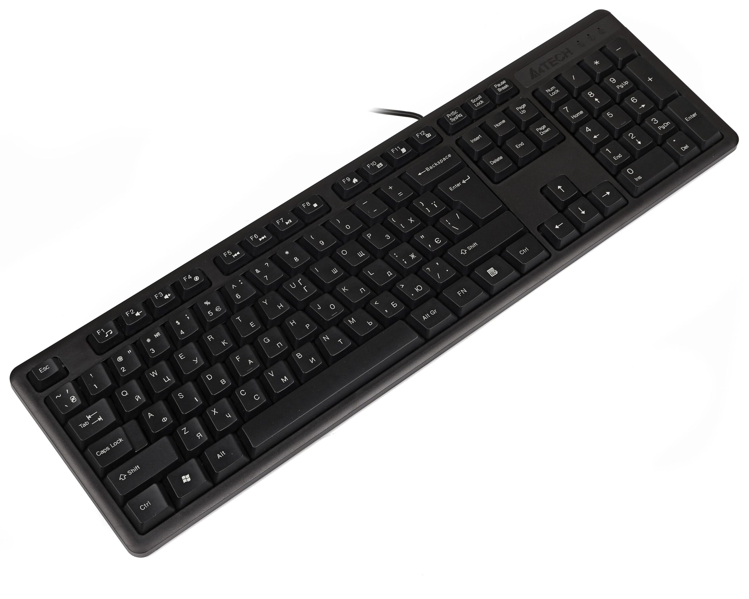 Клавіатура USB, Comfort Key A4Tech KKS-3 USB чорний — фото 2