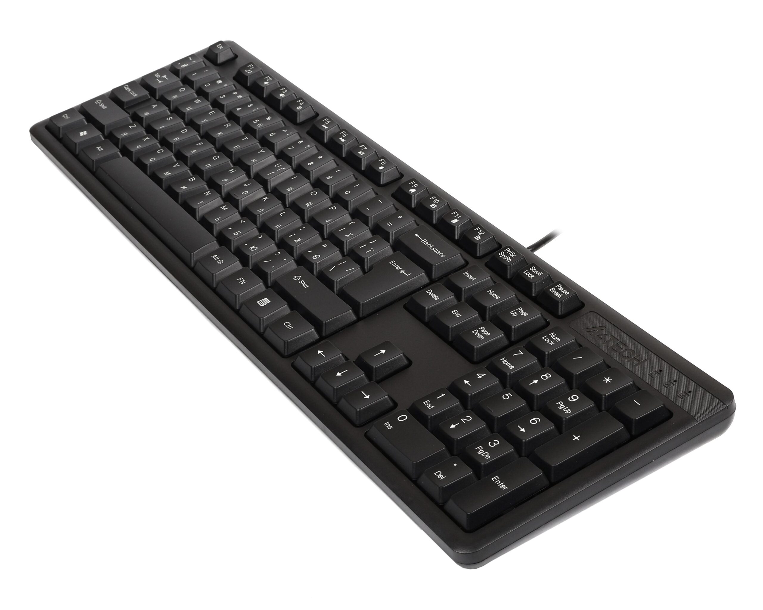 Клавіатура USB, Comfort Key A4Tech KKS-3 USB чорний — фото 3