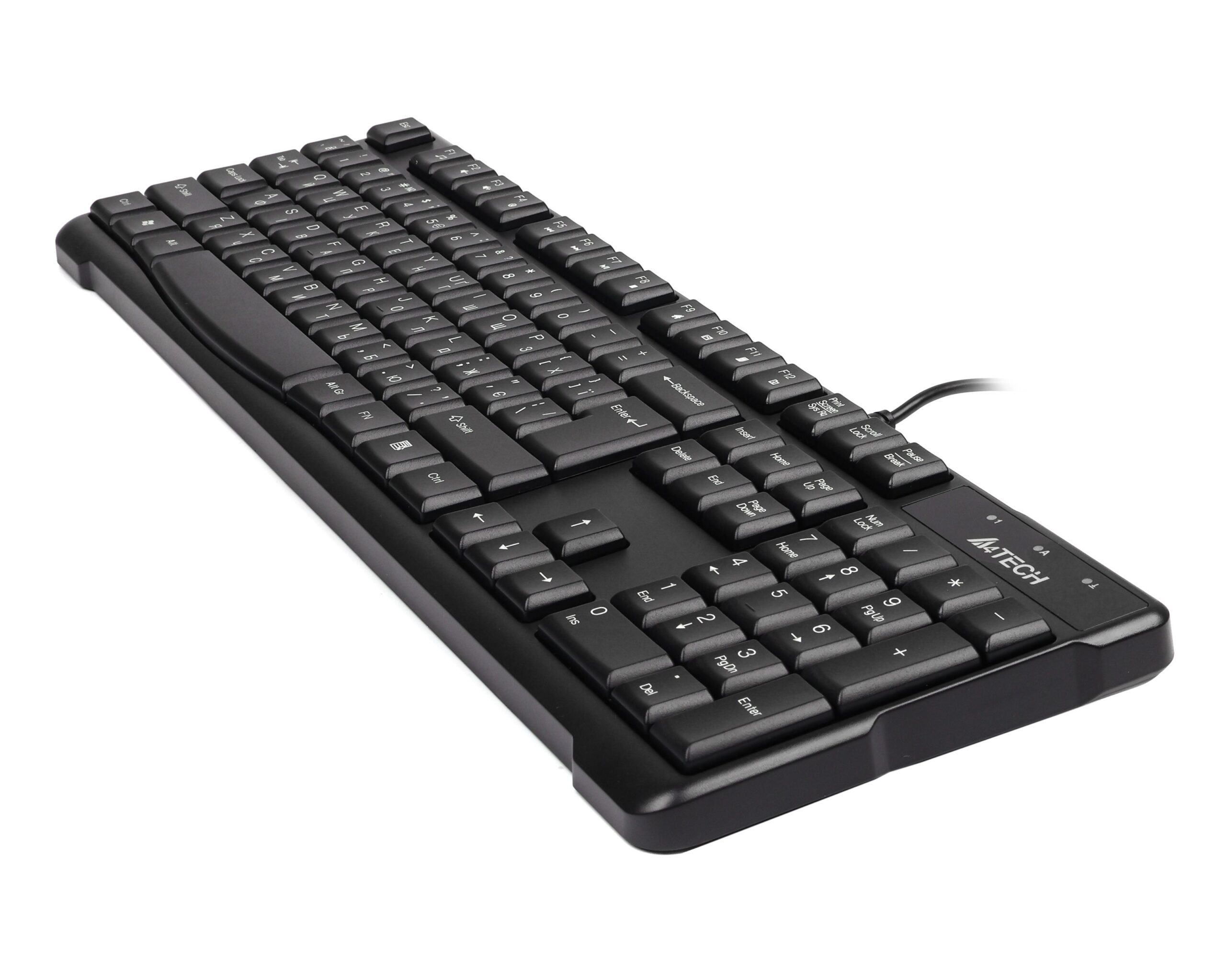 Клавіатура USB, Comfort Key A4Tech KR-750 USB чорний — фото 3