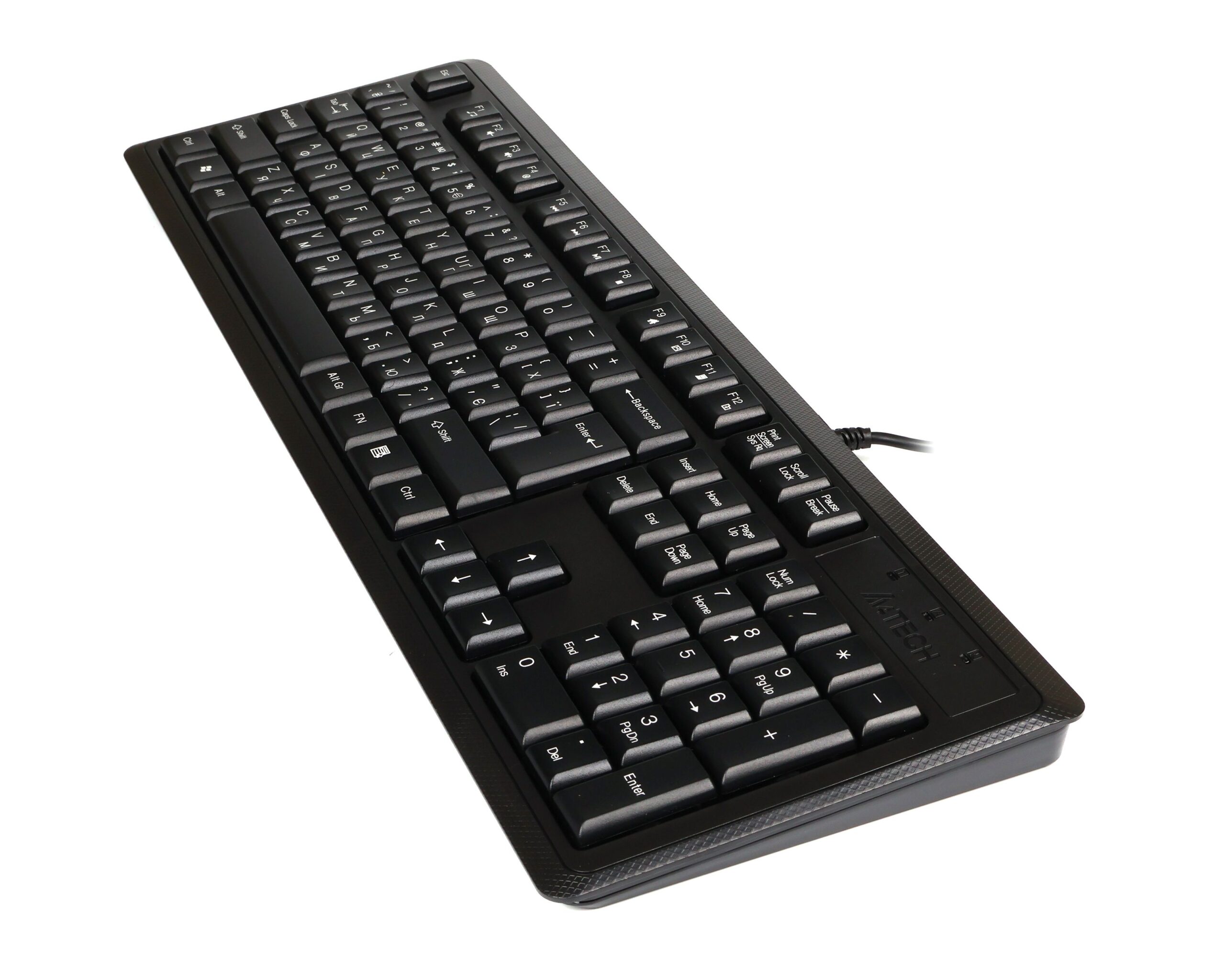 Клавіатура USB, Comfort Key A4Tech KR-92 USB чорний — фото 5