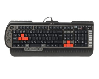 Клавіатура USB, ігрова, чорний A4Tech G800V USB