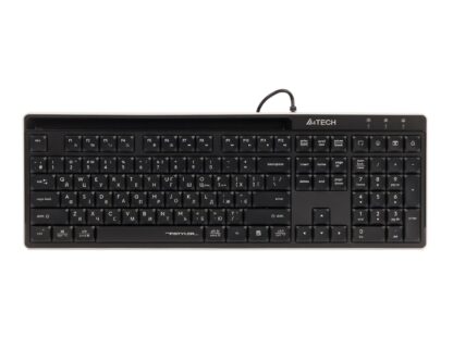 Клавіатура з ножичним перемикачем Fstyler, USB, Quiet typing, чорна