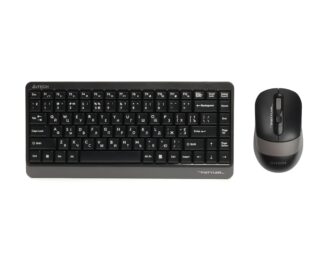 Комплект бездротовий Fstyler клавіатура+миша, чорний+сірий, USB
