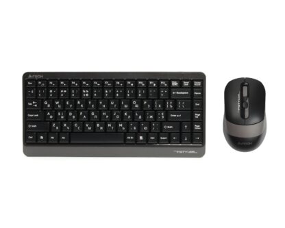 Комплект бездротовий Fstyler клавіатура+миша, чорний+сірий, USB