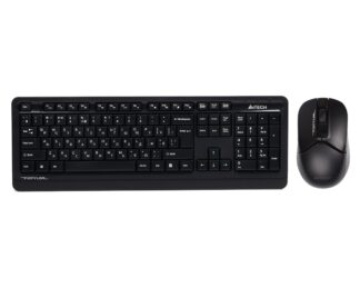 Комплект беспроводной Fstyler клавиатура+мышь, чёрный, USB